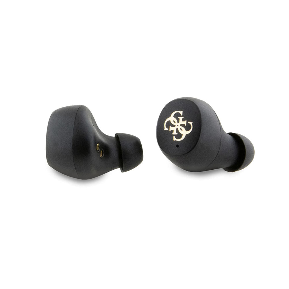 Manos libres Bluetooth Guess 4G Metal, TWS, Azul