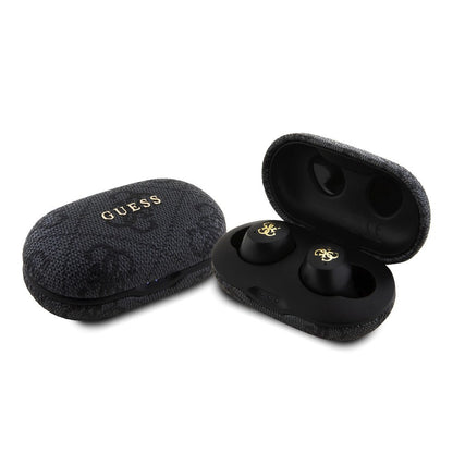 Manos libres Bluetooth Guess 4G Metal, TWS, Negro