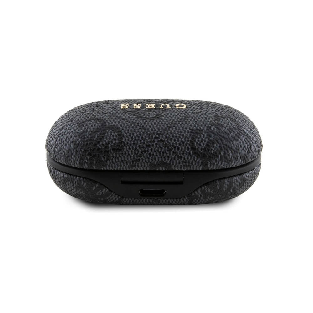 Manos libres Bluetooth Guess 4G Metal, TWS, Negro
