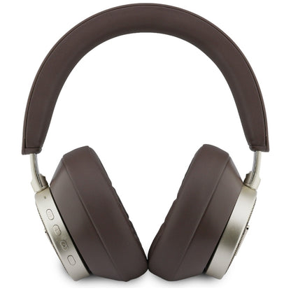 Manos libres Bluetooth Guess 4G Logo Triángulo Dorado, A2DP, Marrón
