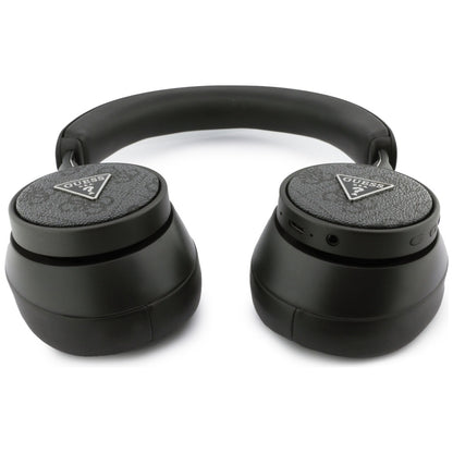 Manos libres Bluetooth Guess 4G con logo de triángulo, A2DP, Negro