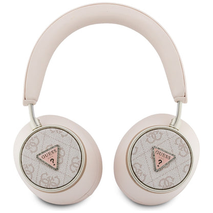 Manos libres Bluetooth Guess 4G Gold Triangle Logo, A2DP, Rosa