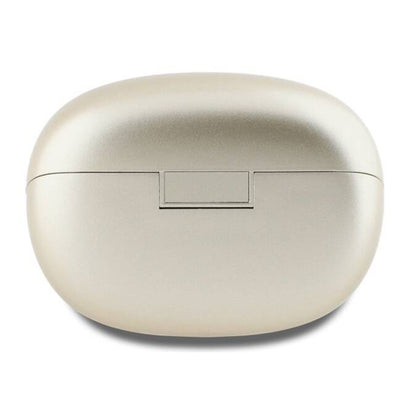 Manos libres Bluetooth Guess Capsule con Logo Impreso, TWS, ANC, Dorado
