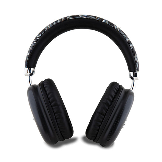 Manos libres Bluetooth Guess GCube Metallic Script Logo, A2DP, Negro