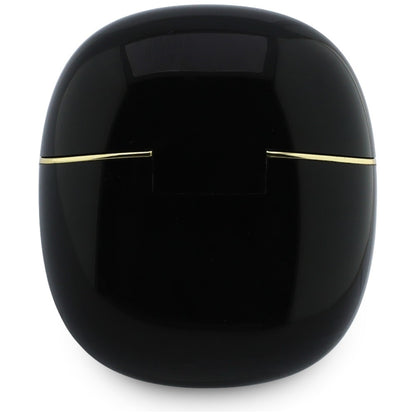 Manos libres Bluetooth Guess Glossy Gold Line Classic, TWS, Negro