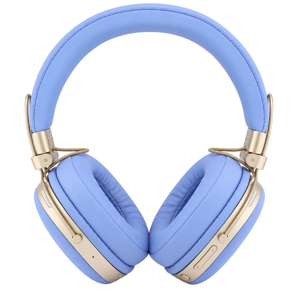 Auriculares Bluetooth Guess Grained Triangle Logo, A2DP, azul