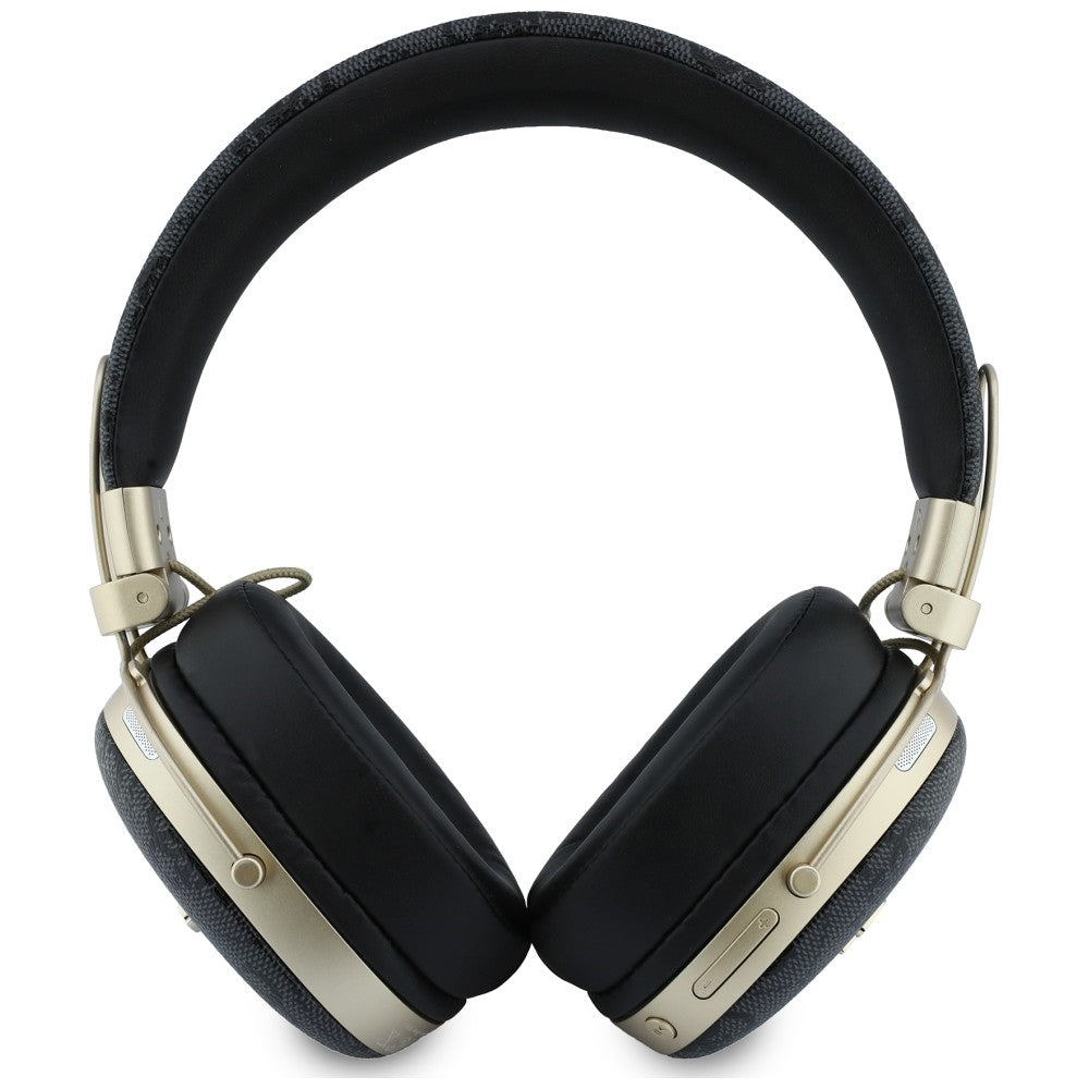 Manos libres Bluetooth Guess Metal 4G Script Logo, A2DP, Negro
