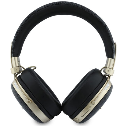 Manos libres Bluetooth Guess Metal 4G Script Logo, A2DP, Negro