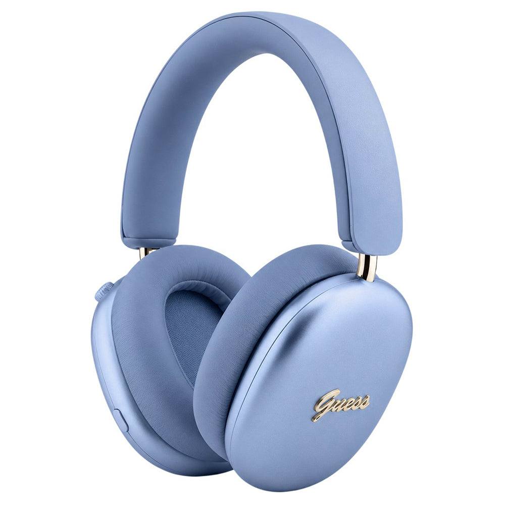 Manos libres Bluetooth Guess Metal Script Logo, A2DP, Azul