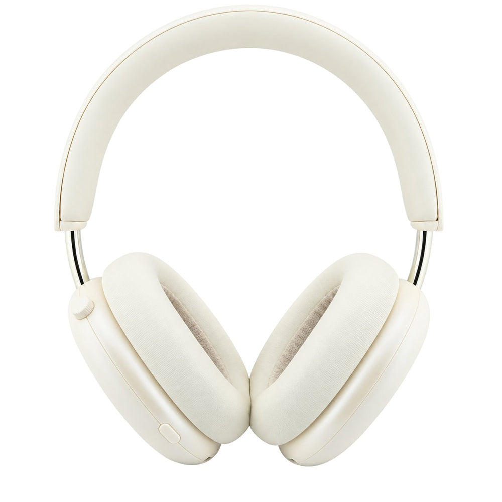 Auriculares Bluetooth Guess Metal Script Logo, A2DP, Beige