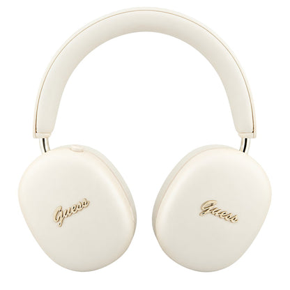 Auriculares Bluetooth Guess Metal Script Logo, A2DP, Beige