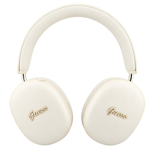 Auriculares Bluetooth Guess Metal Script Logo, A2DP, Beige