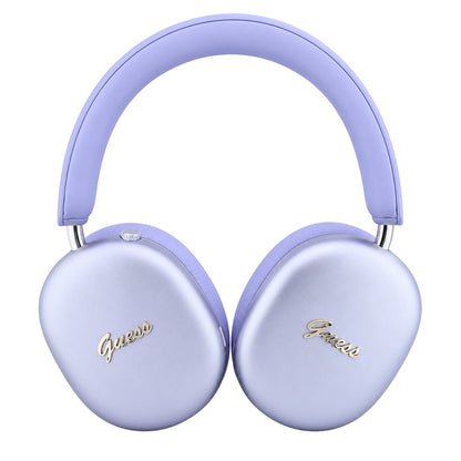 Manos libres Bluetooth Guess Metal Script Logo, A2DP, Morado
