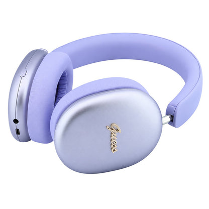 Manos libres Bluetooth Guess Metal Script Logo, A2DP, Morado