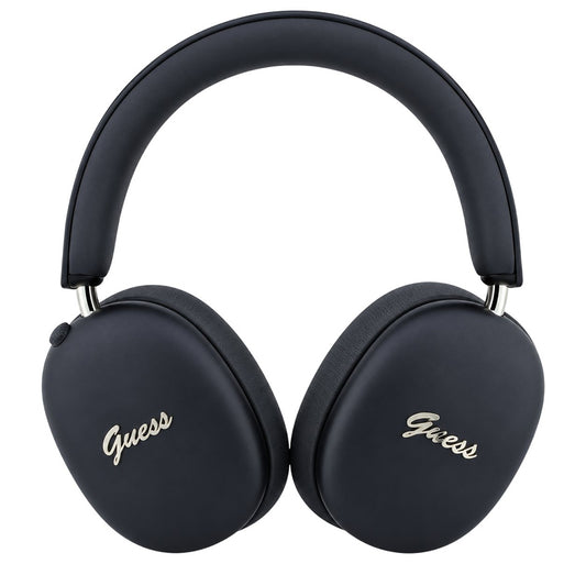 Auriculares Bluetooth manos libres Guess Metal Script Logo, A2DP, Negro