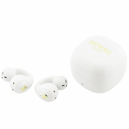 Manos libres Bluetooth Guess Mini Classic, TWS, Blanco