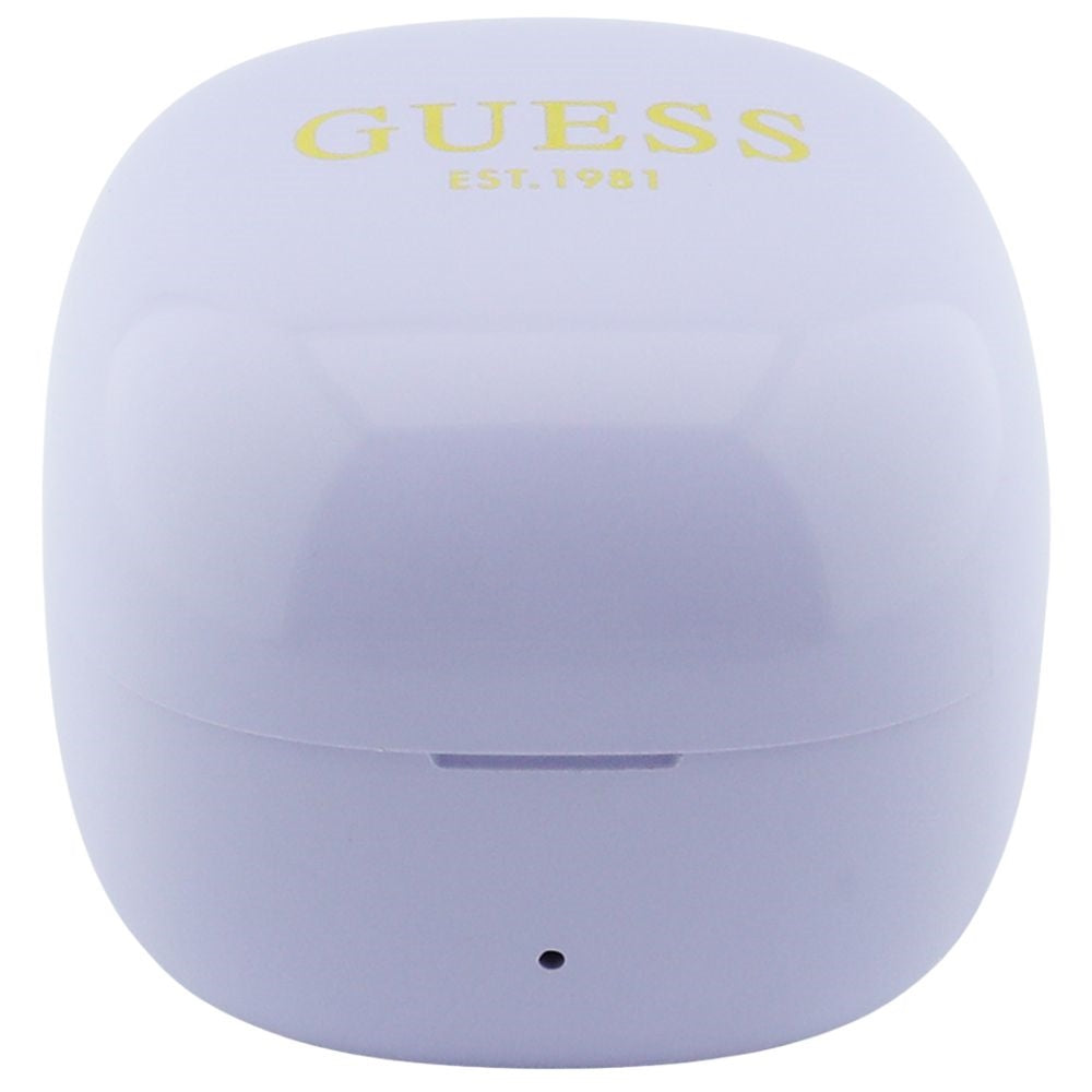 Manos libres Bluetooth Guess Mini Classic, TWS, Morado