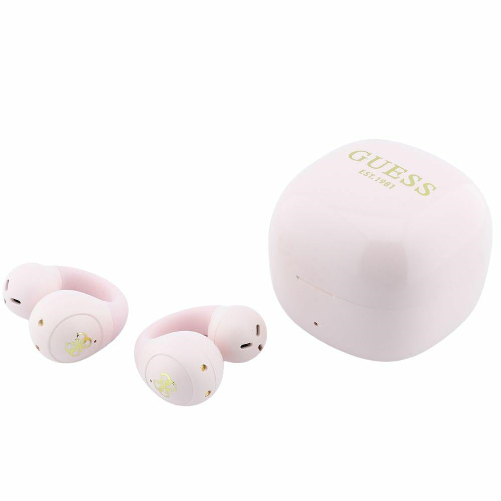 Manos libres Bluetooth Guess Mini Classic, TWS, Rosa