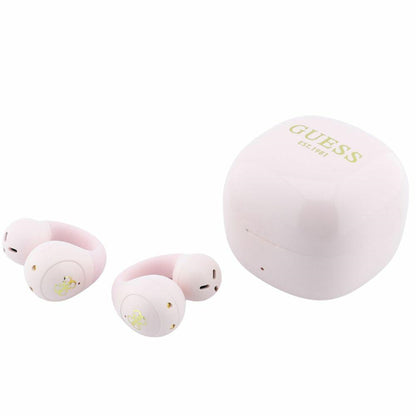 Manos libres Bluetooth Guess Mini Classic, TWS, Rosa