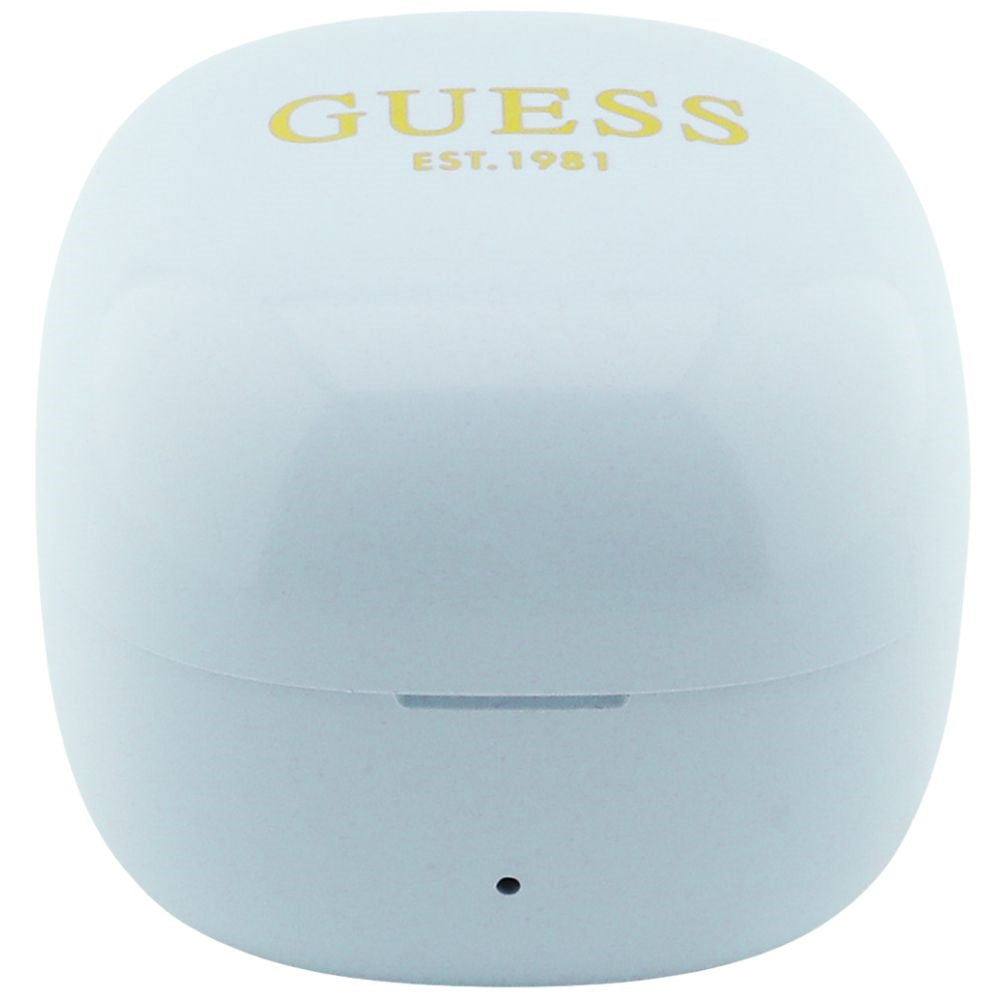 Manos libres Bluetooth Guess Mini Classic, TWS, Turquesa