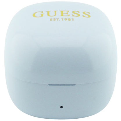 Manos libres Bluetooth Guess Mini Classic, TWS, Turquesa