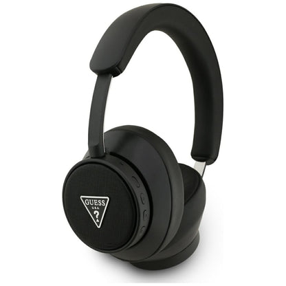Manos libres Bluetooth Guess Saffiano Triangle Logo, A2DP, Negro