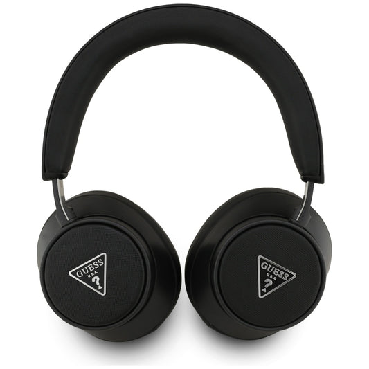 Manos libres Bluetooth Guess Saffiano Triangle Logo, A2DP, Negro