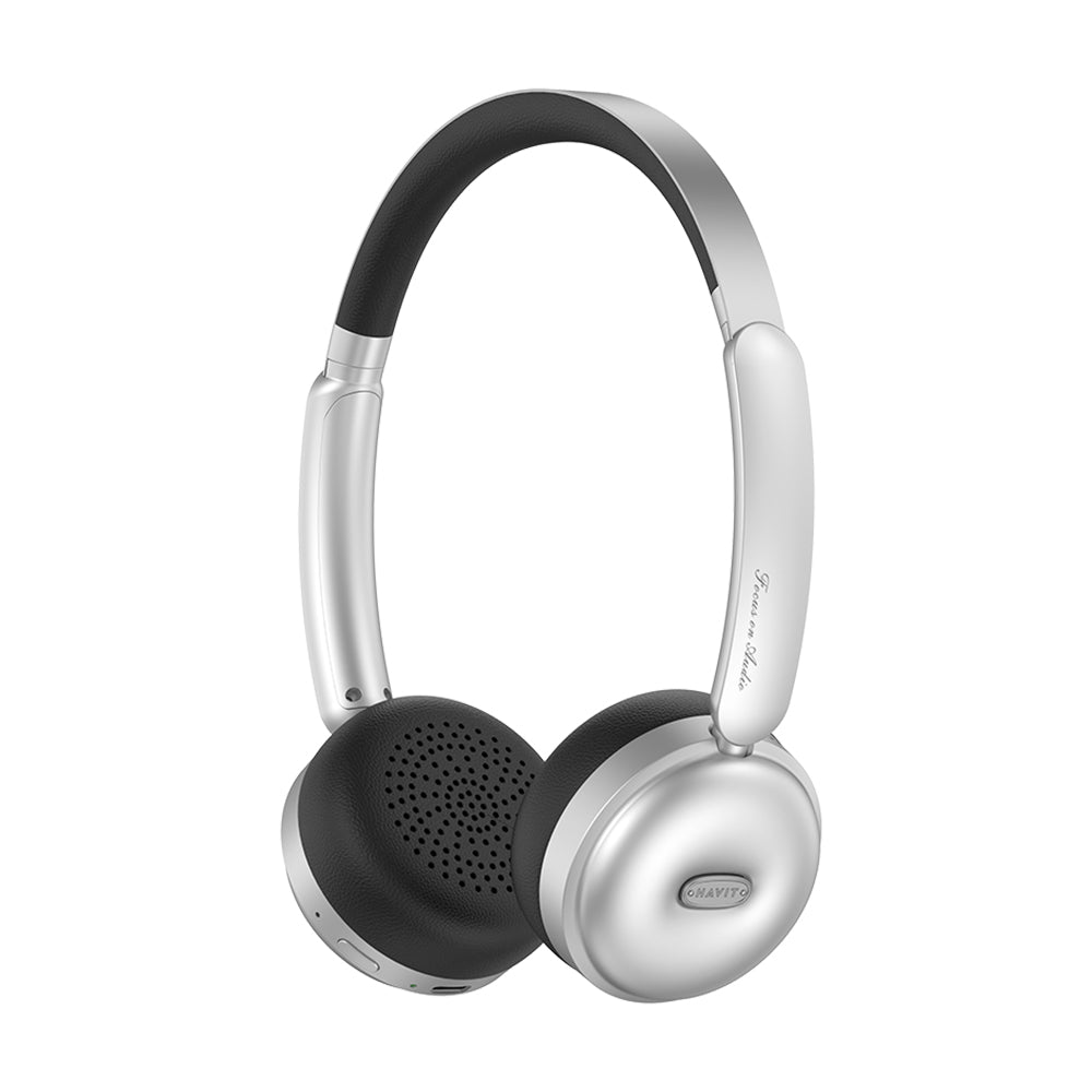 Manos libres Bluetooth HAVIT H616BT, A2DP, Plata Negro
