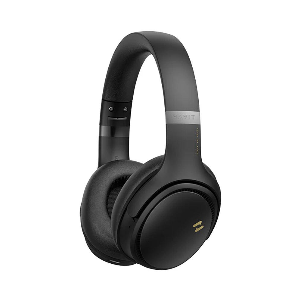 Manos libres Bluetooth HAVIT H630BT Pro, A2DP, ANC, Negro