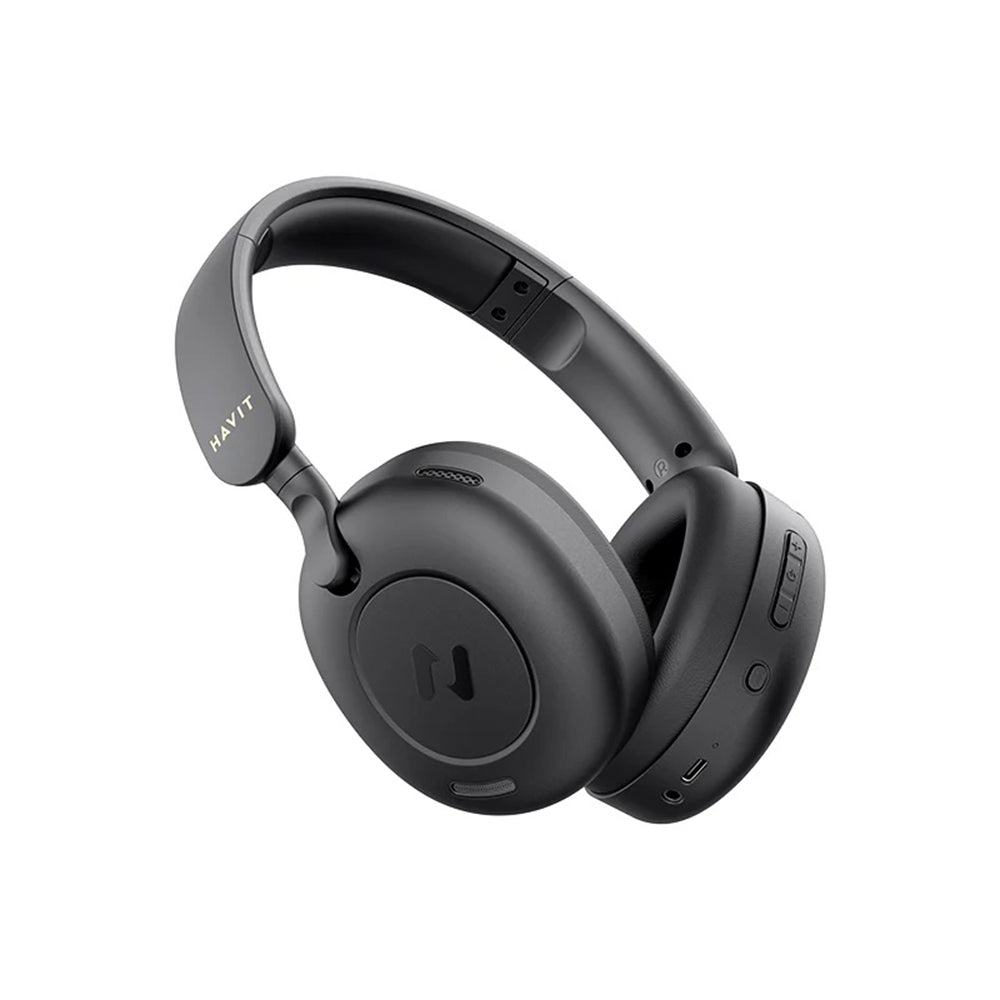 Manos libres Bluetooth HAVIT H655BT, A2DP, ANC, Negro