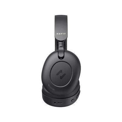 Manos libres Bluetooth HAVIT H655BT, A2DP, ANC, Negro