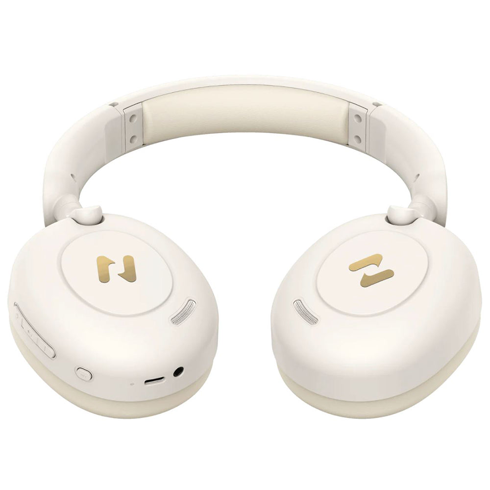 Handsfree Bluetooth HAVIT H655BT Pro, Multipoint, A2DP, ANC, Beige