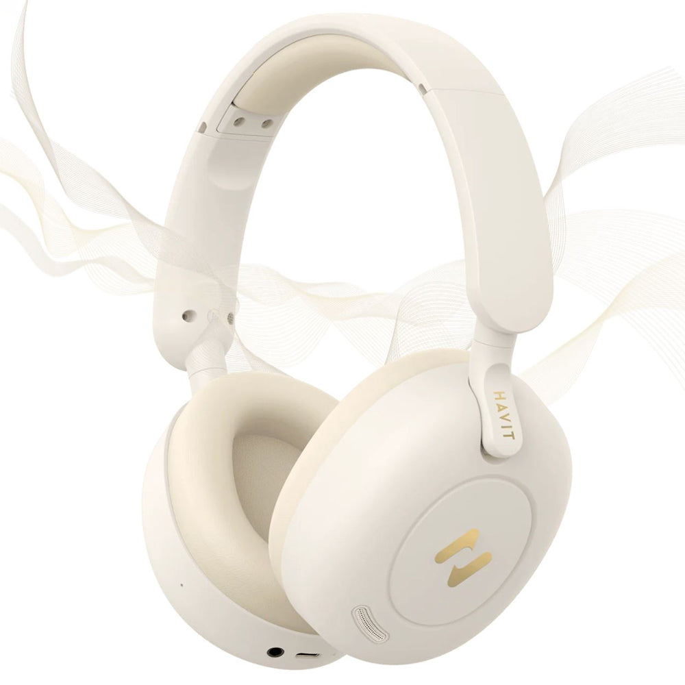 Handsfree Bluetooth HAVIT H655BT Pro, Multipoint, A2DP, ANC, Negro