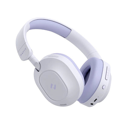 Handsfree Bluetooth HAVIT H668BT, MultiPoint, A2DP, ANC, Morado