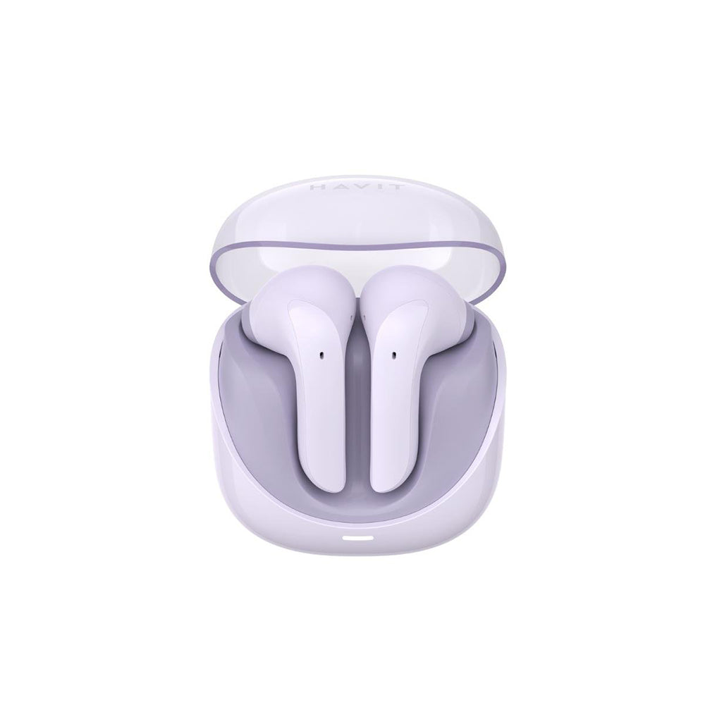 Auriculares Bluetooth HAVIT Modern Buds TW974, TWS, Morado