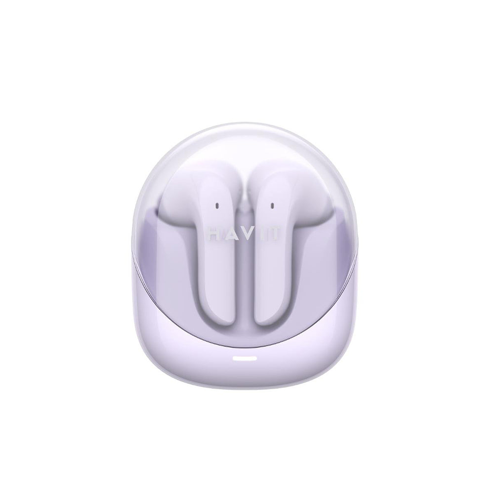 Auriculares Bluetooth HAVIT Modern Buds TW974, TWS, Morado