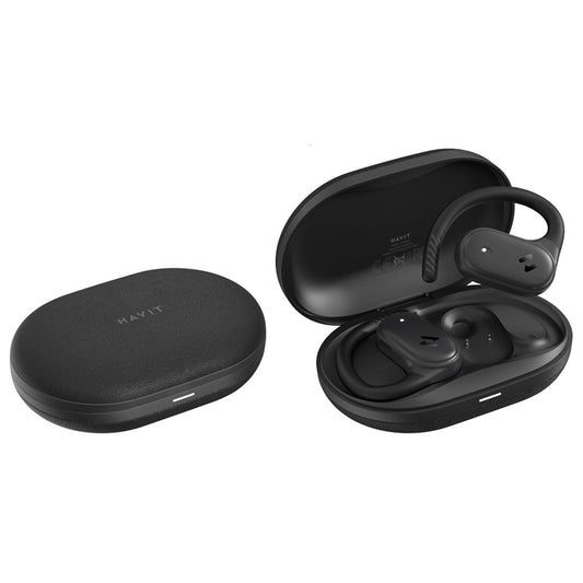 Manos libres Bluetooth HAVIT OWS915, TWS, Negro