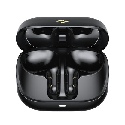 Manos libres Bluetooth HAVIT TW906 Pro, TWS, ANC, Negro
