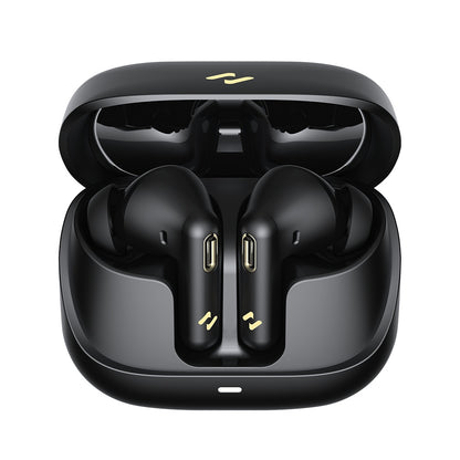 Manos libres Bluetooth HAVIT TW906 Pro, TWS, ANC, Negro