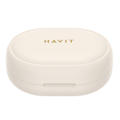 Manos libres Bluetooth HAVIT TW950, TWS, Rosa Beige