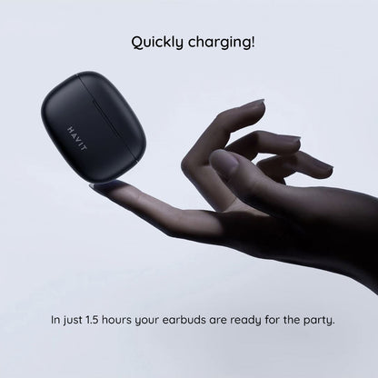 Auriculares Bluetooth manos libres HAVIT TW967 Pro, TWS, Negro