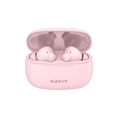 Manos libres Bluetooth HAVIT TW967 Pro, TWS, Rosa