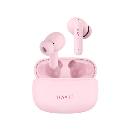 Manos libres Bluetooth HAVIT TW967 Pro, TWS, Rosa