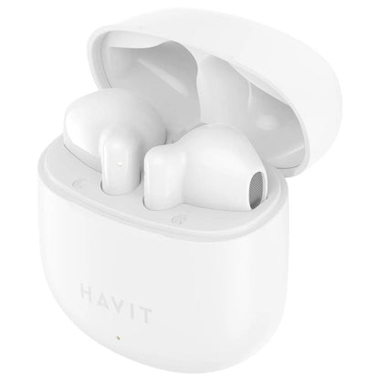 Handsfree Bluetooth HAVIT TW976, TWS, Blanco