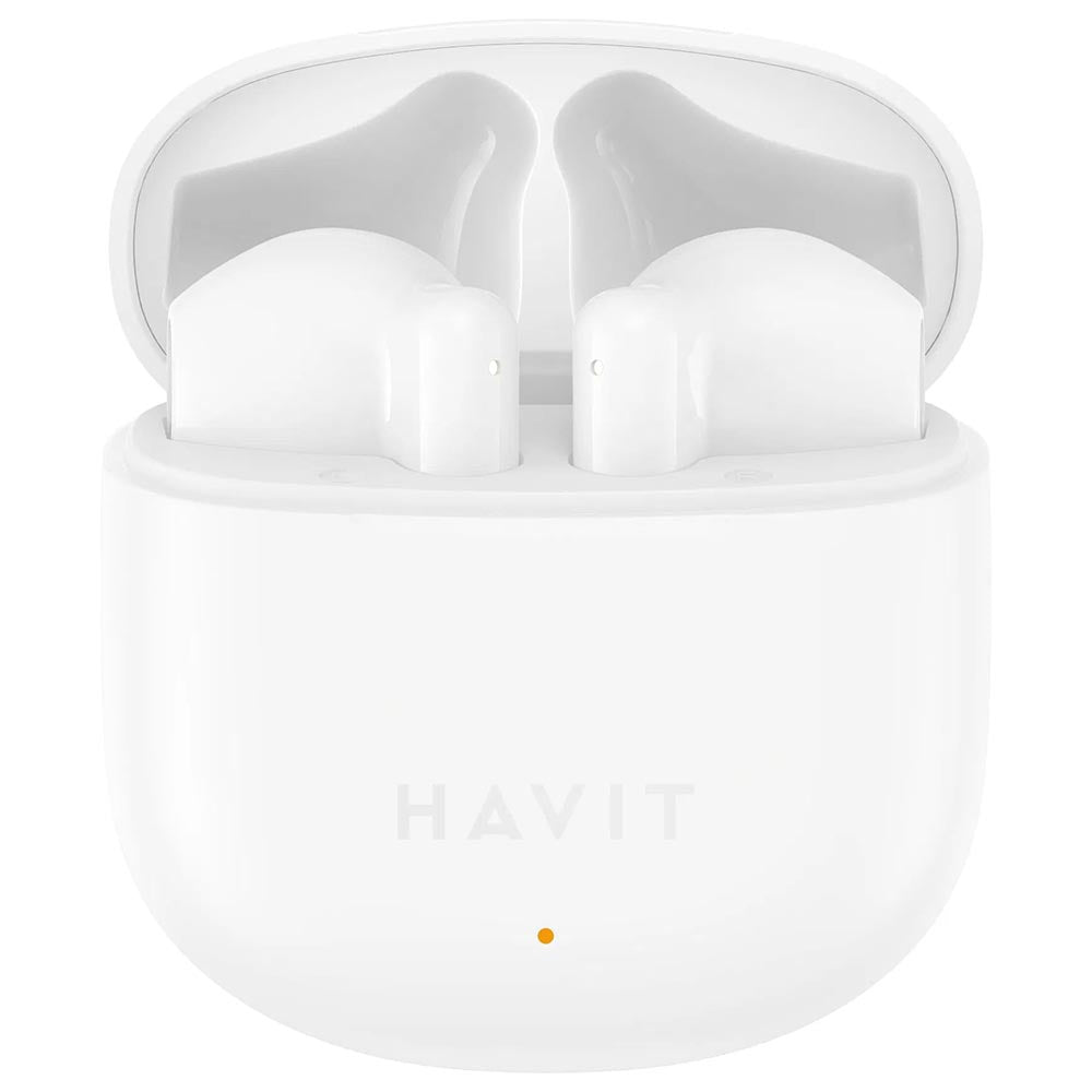 Handsfree Bluetooth HAVIT TW976, TWS, Blanco