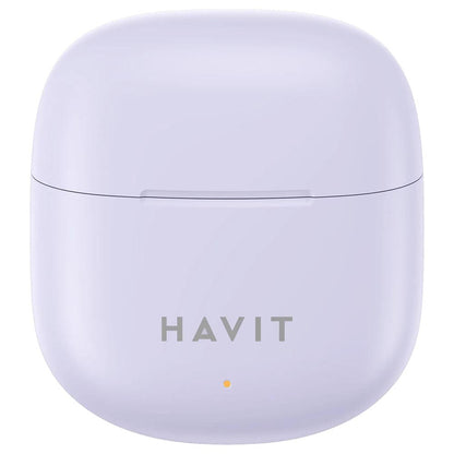 Manos libres Bluetooth HAVIT TW976, TWS, Morado