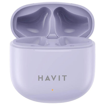 Manos libres Bluetooth HAVIT TW976, TWS, Morado