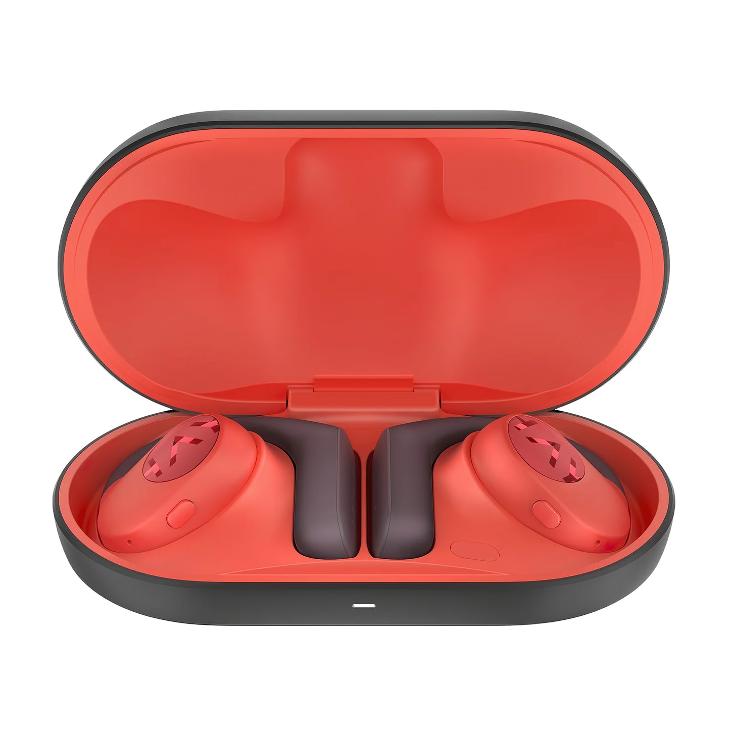 Manos libres Bluetooth Haylou PurFree Bluetooth Buds OW01, TWS, Naranja 