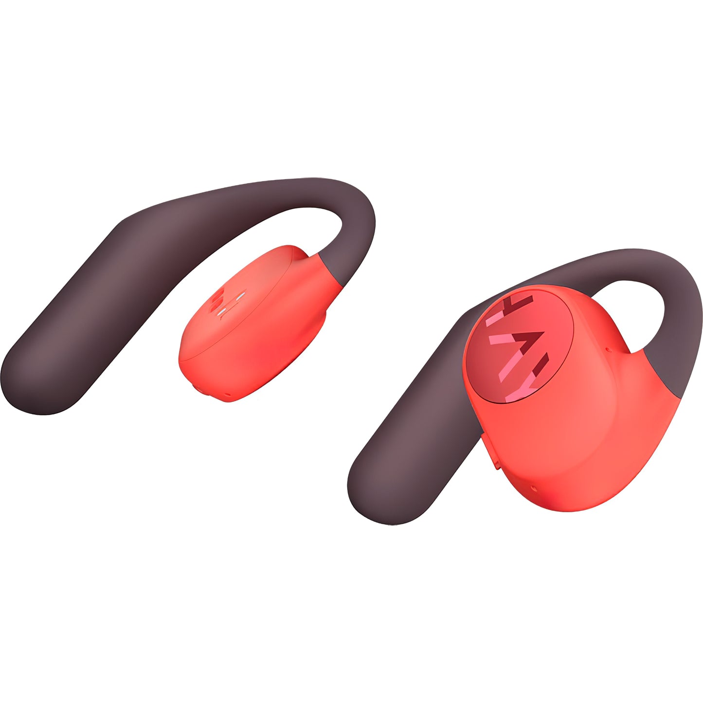 Manos libres Bluetooth Haylou PurFree Bluetooth Buds OW01, TWS, Naranja 