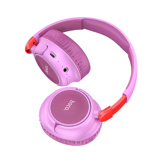 Manos libres Bluetooth HOCO Adventure W43, A2DP, Morado